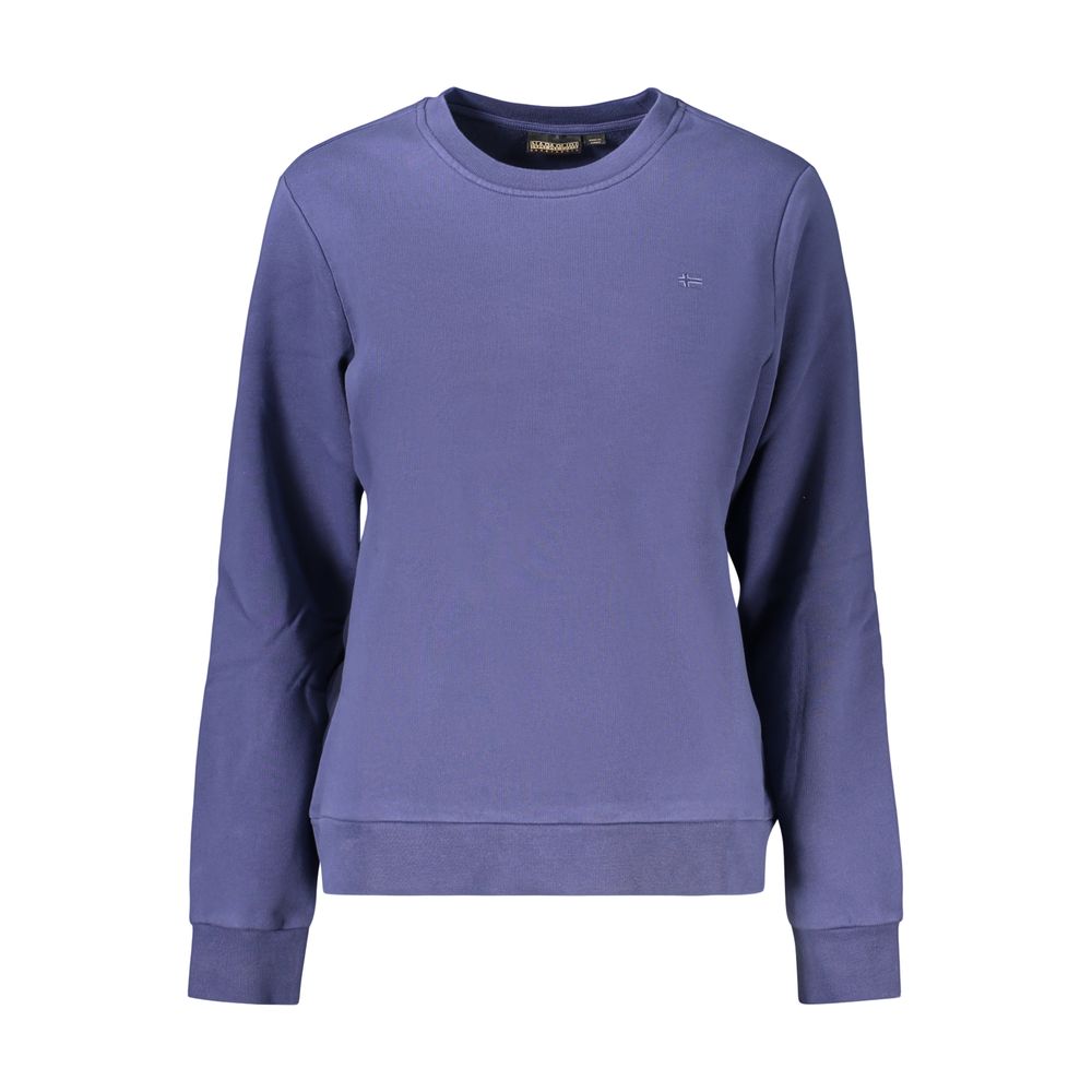 Napapijri Blue Cotton Women's Sweatshirt