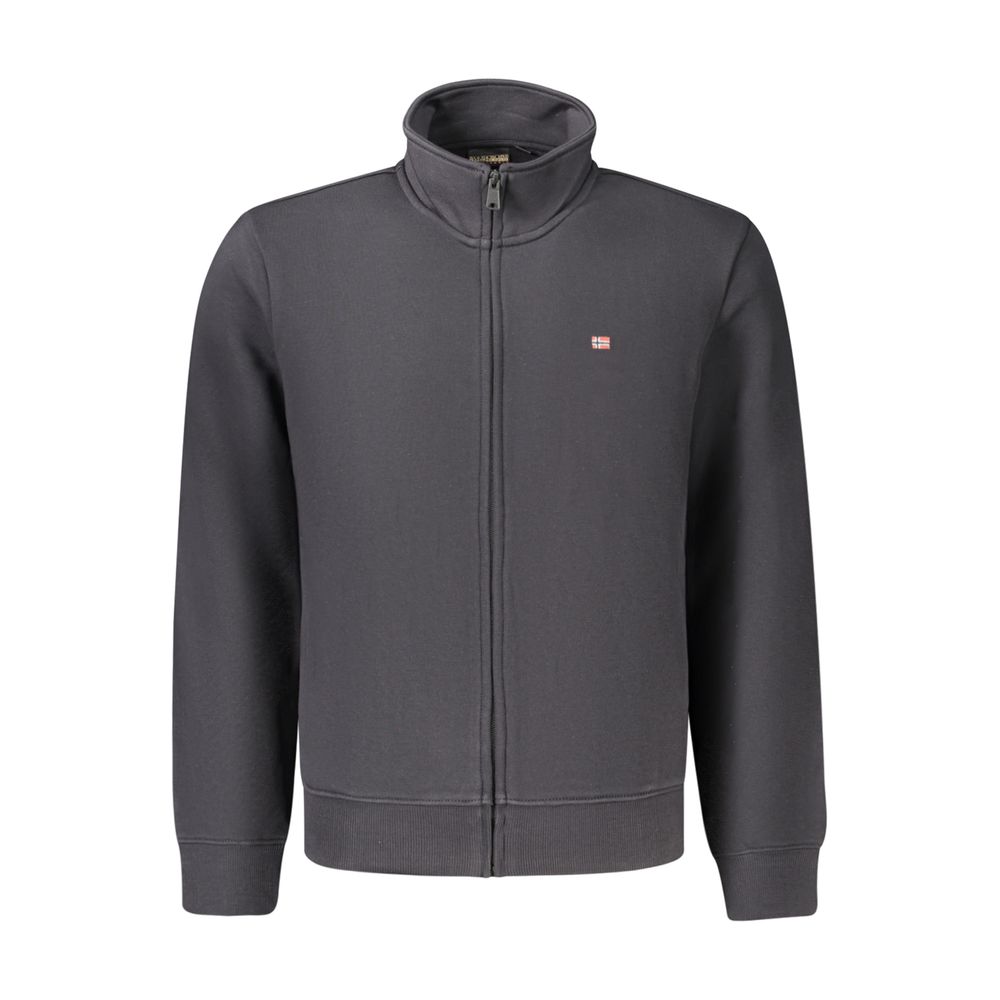 Napapijri Black Cotton Men's Sweatshirt