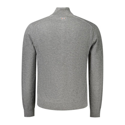 Napapijri Gray Wool Men's Sweater