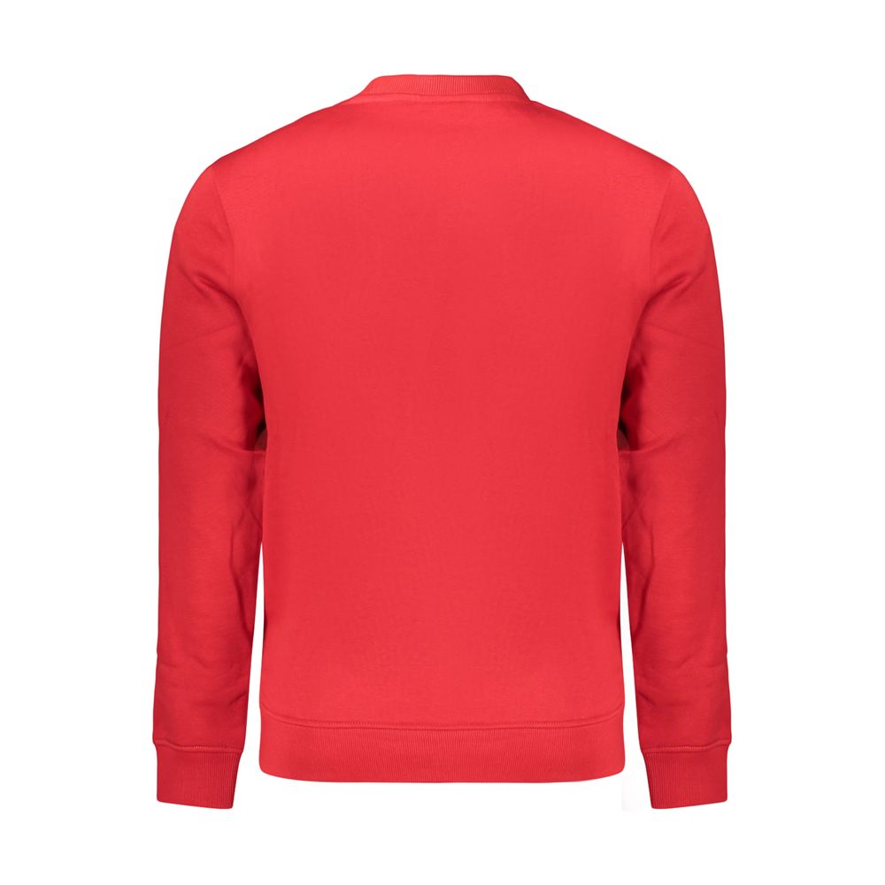 Napapijri Rosso Cotton Men's Sweatshirt
