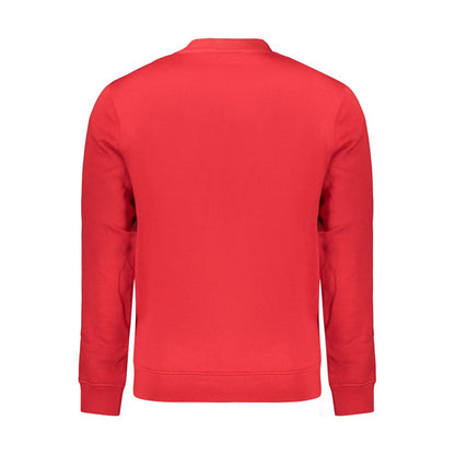 Napapijri Rosso Cotton Men's Sweatshirt