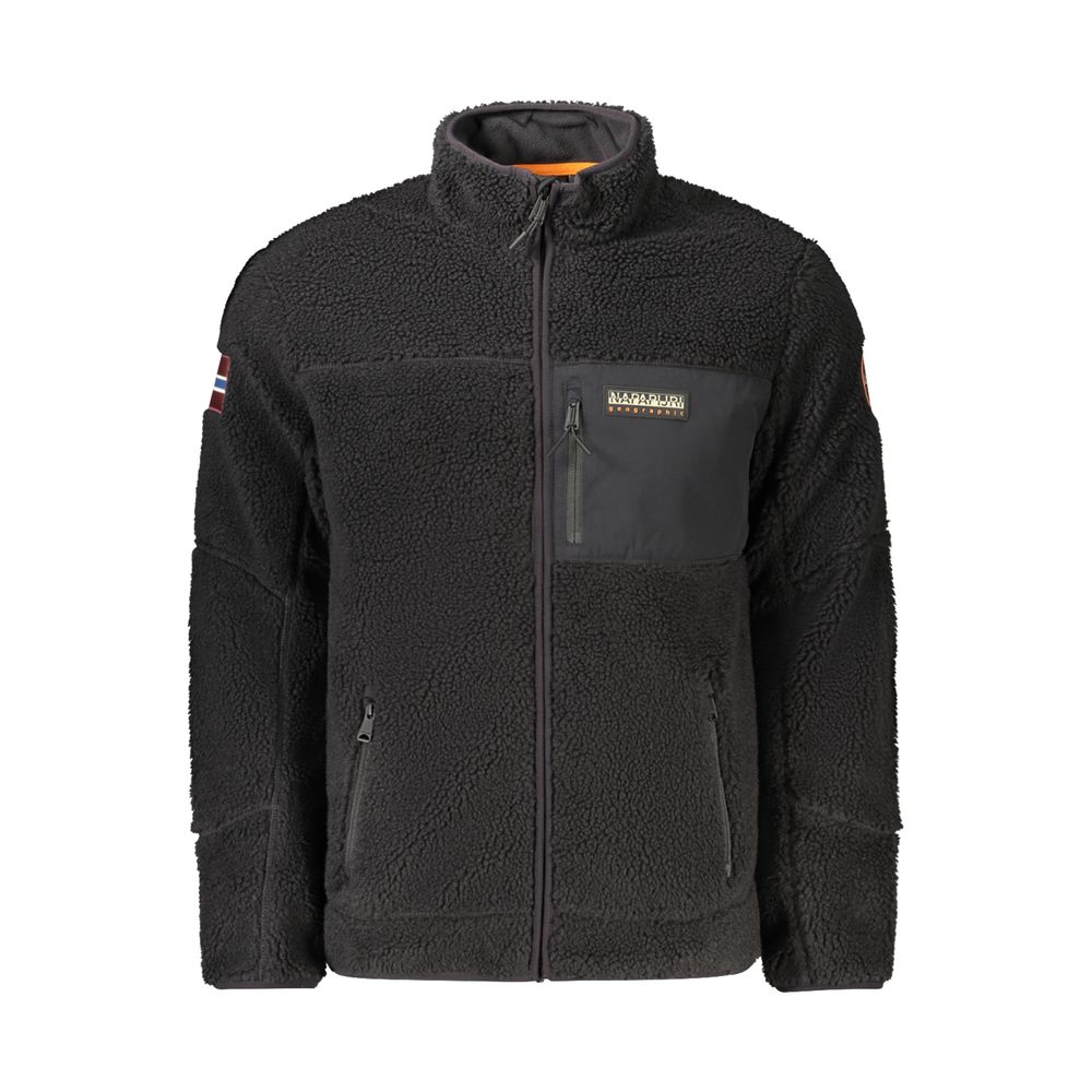 Napapijri Black Polyamide Men's Jacket
