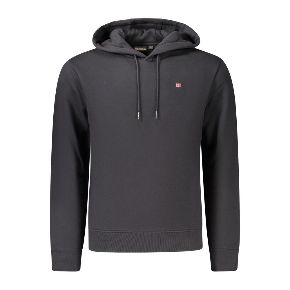 Napapijri Black Cotton Men's Sweatshirt