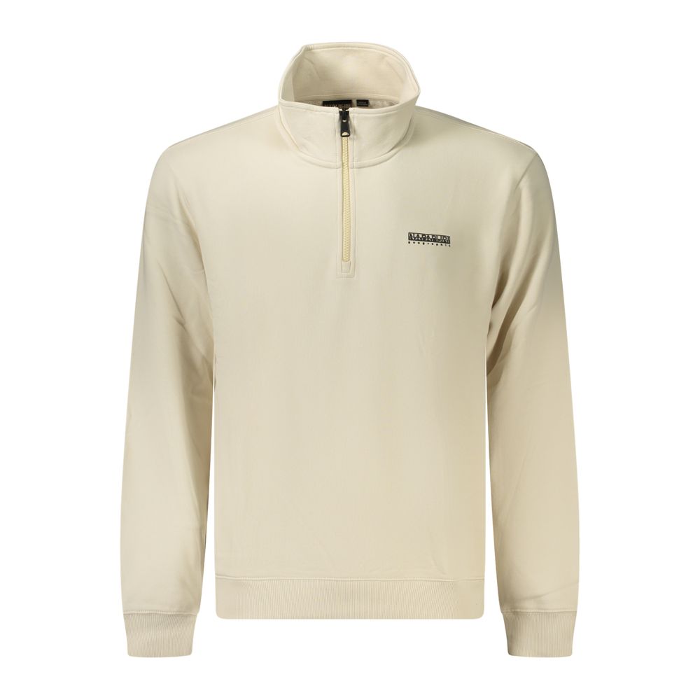 Napapijri Beige Cotton Sweatshirt