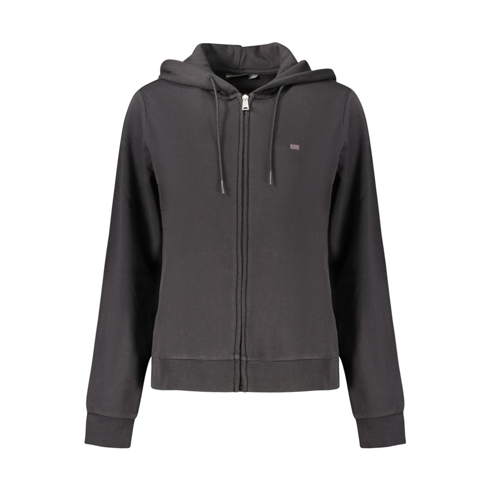 Napapijri Black Cotton Sweatshirt