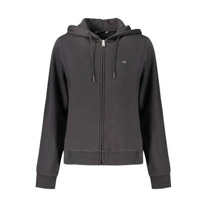 Napapijri Black Cotton Sweatshirt