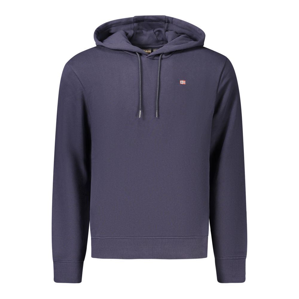 Napapijri Blue Cotton Sweatshirt