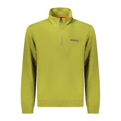 Napapijri Green Cotton Sweatshirt
