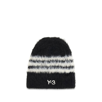 Y-3 Black Recycled Polyamide Beanie