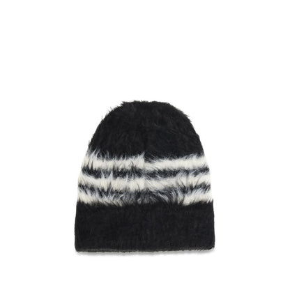 Y-3 Black Recycled Polyamide Beanie