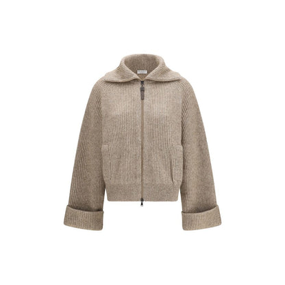 Brunello Cucinelli Beige Cashmere Sweater