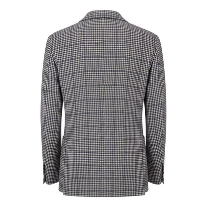 Roberto Pepe Luxury Blue Cotton Men Jacket