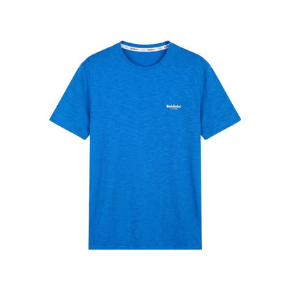 Baldinini Trend Light Blue Cotton Men T-shirt