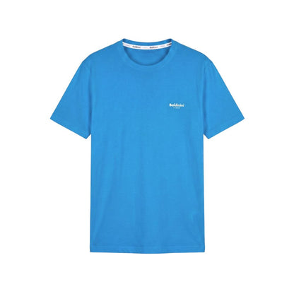Baldinini Trend Light Blue Cotton Men T-shirt