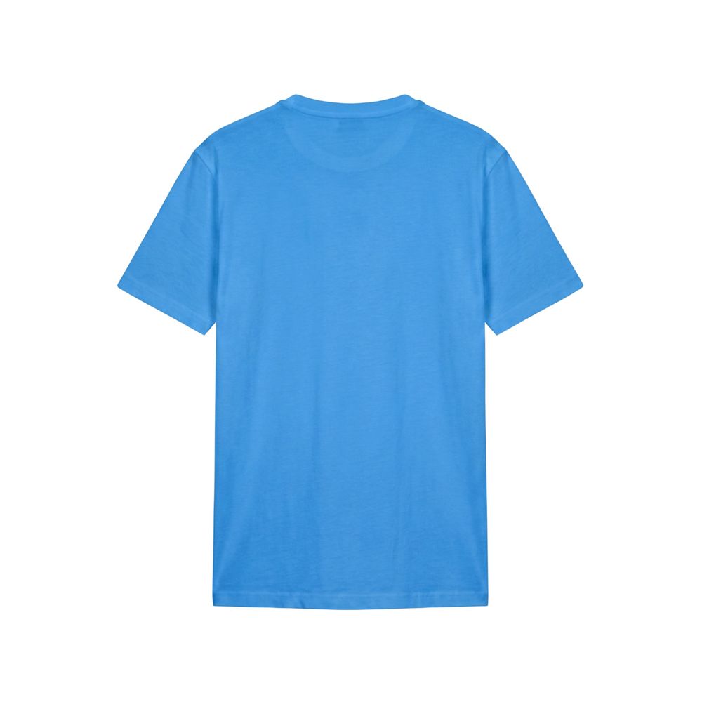 Baldinini Trend Light Blue Cotton Men T-shirt