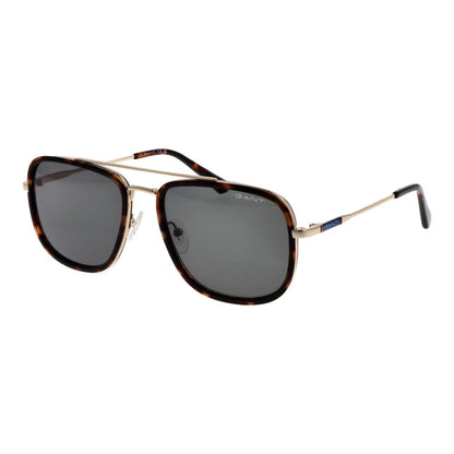 Gant Brown Metal Sunglasses