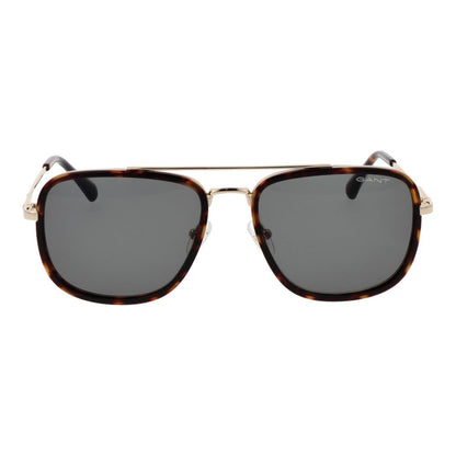 Gant Brown Metal Sunglasses