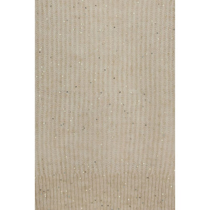 Brunello Cucinelli Beige Mohair Sweatshirt
