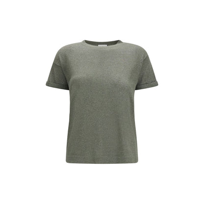 Brunello Cucinelli Bicolor Nylon T-Shirt