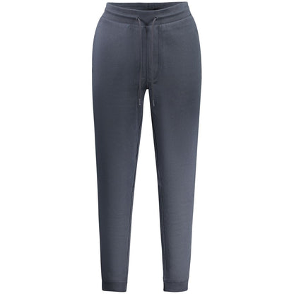 Hugo Boss Blue Cotton Men's Trouser