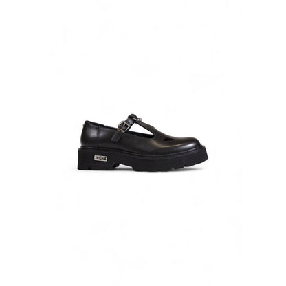 Cult Black Leather Platform Pumps