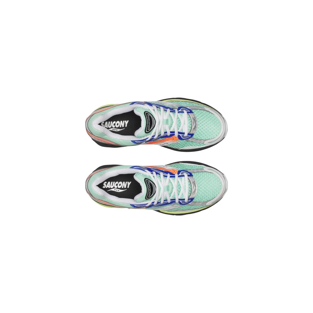 Saucony Green Synthetic Athletic Sneakers