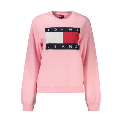 Tommy Hilfiger Pink Cotton Women's Sweatshirt