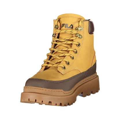 Fila Giallo Polyester Men's Sneaker