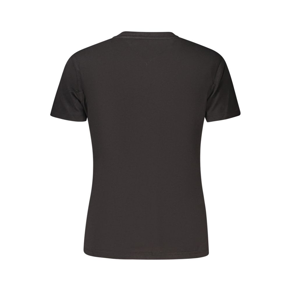 Tommy Hilfiger Black Cotton Women's T-Shirt