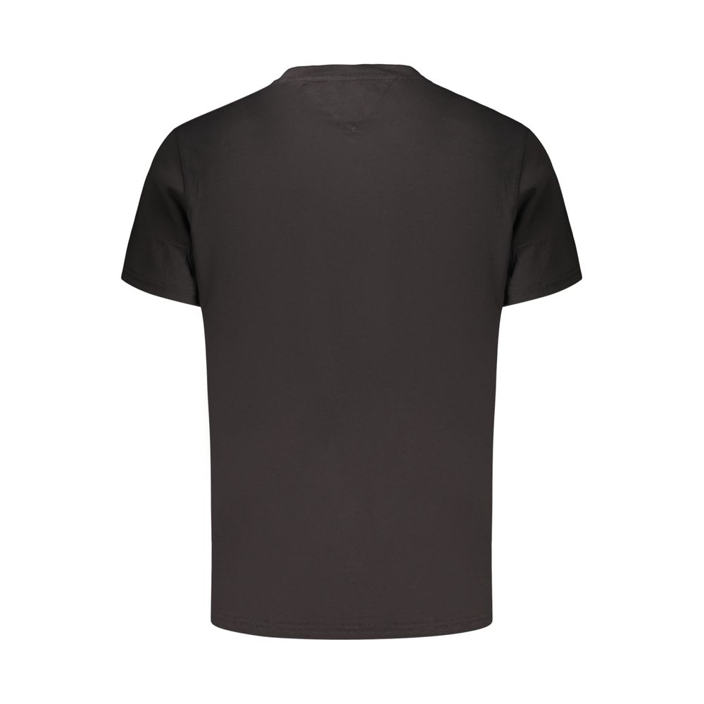 Tommy Hilfiger Herren T-Shirt aus schwarzer Baumwolle