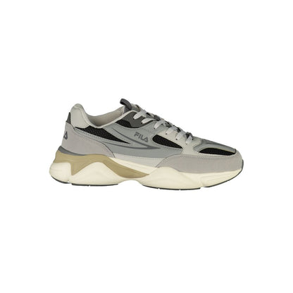 Fila Gray Polyester Men's Sneaker