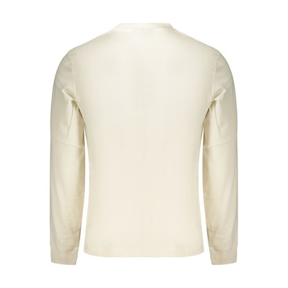 Napapijri Bianco Cotton Men's T-Shirt
