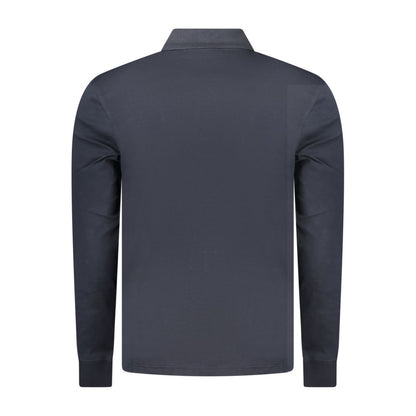 Hugo Boss Blue Cotton Polo Shirt