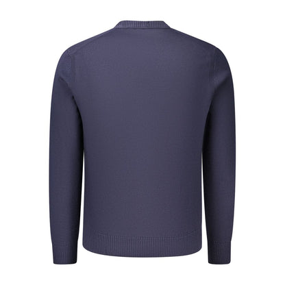 Hugo Boss Blue Wool Sweatshirt