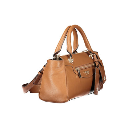 Guess Jeans Brown Polyethylene Handbag