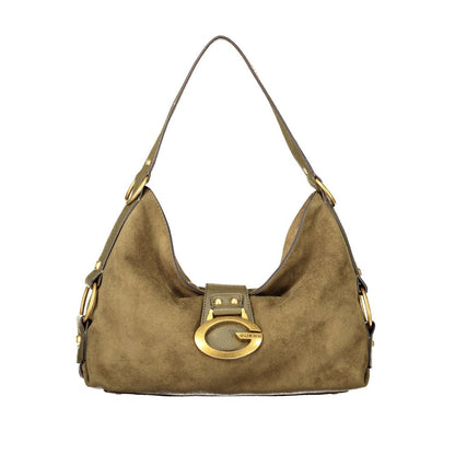 Guess Jeans Green Polyethylene Handbag