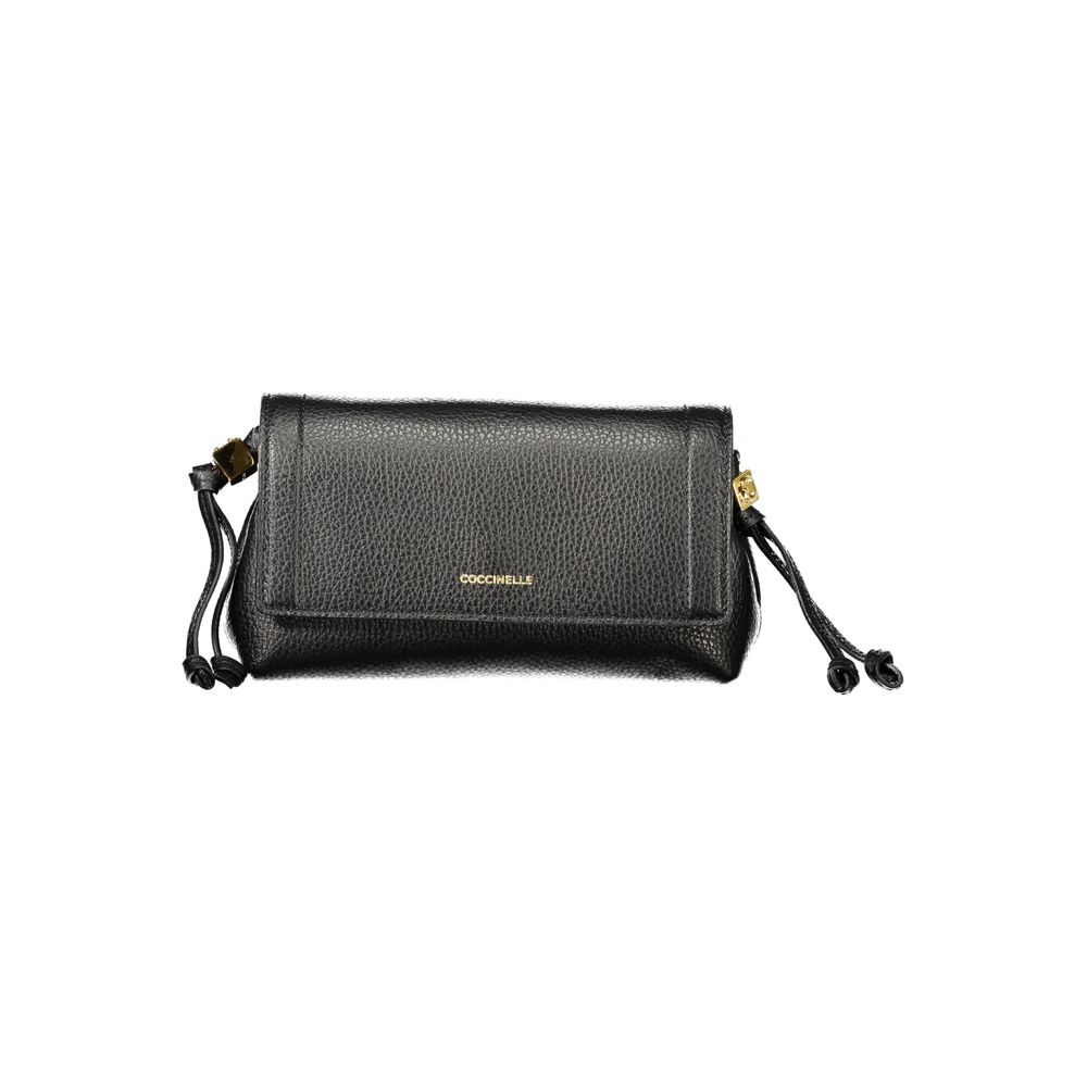 Coccinelle Damenhandtasche aus schwarzem Leder