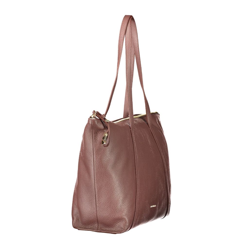 Coccinelle Brown Leather Handbag