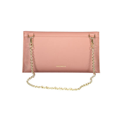 Coccinelle Pink Leather Handbag
