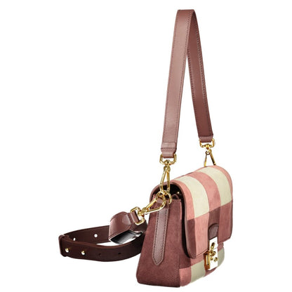 Coccinelle Pink Leather Handbag