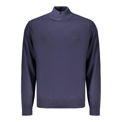 Hugo Boss Blue Wool Men's Sweater