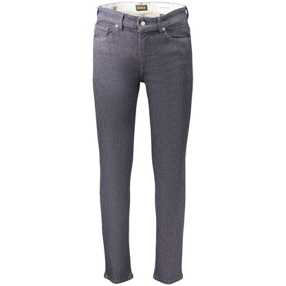 Hugo Boss Blue Cotton Men's Jeans