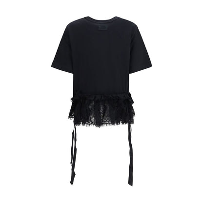 Alexander McQueen Black Cotton T-Shirt