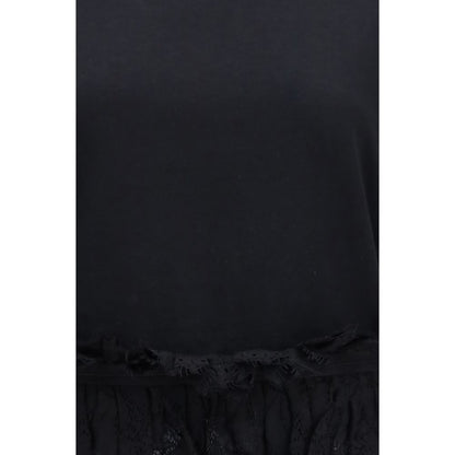 Alexander McQueen Black Cotton T-Shirt