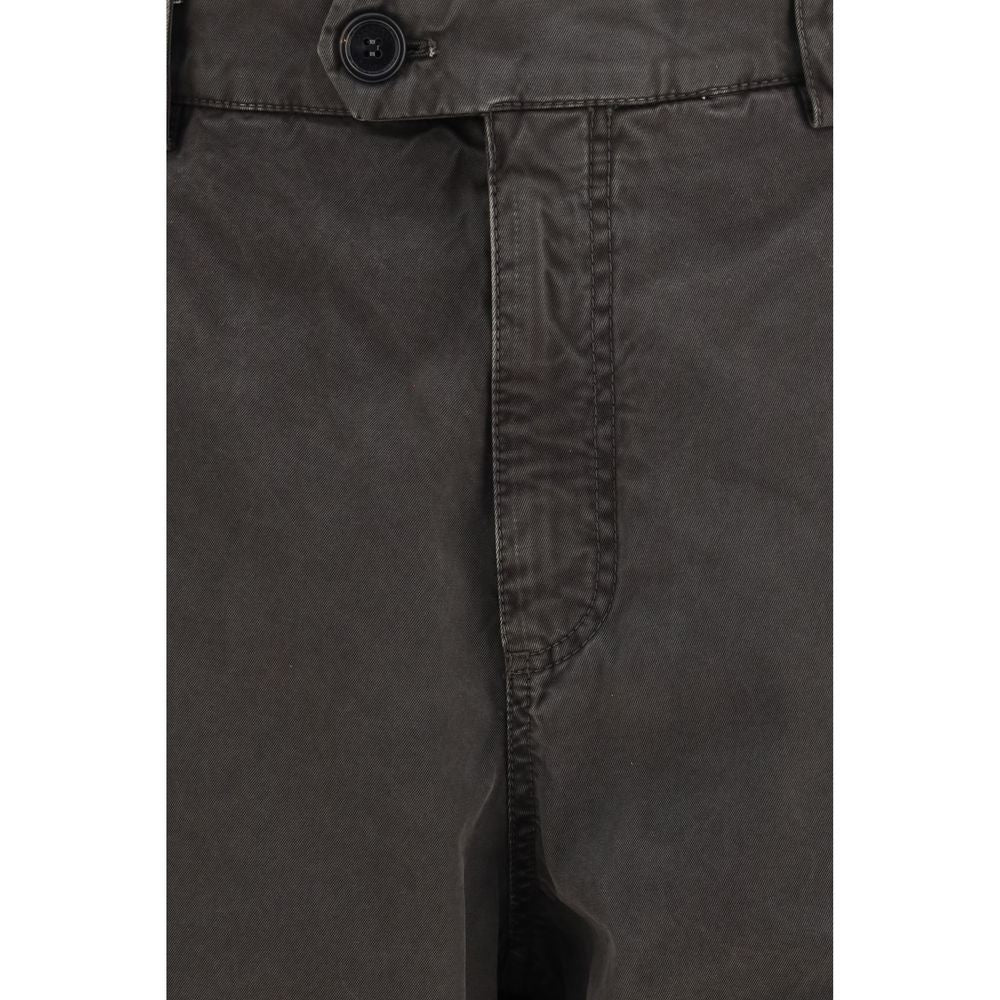 Brunello Cucinelli Braune Freizeit-Baumwollhose