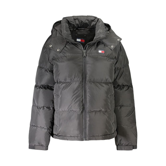 Tommy Hilfiger Schwarze Polyester Damenjacke