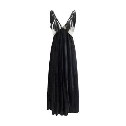 Forte_Forte Black Viscose Casual Dress
