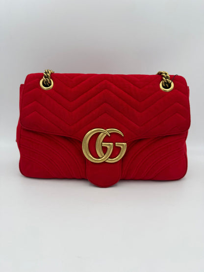 Gucci Bicolor Leather Handbag