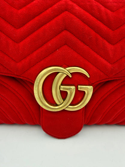 Gucci Bicolor Leather Handbag