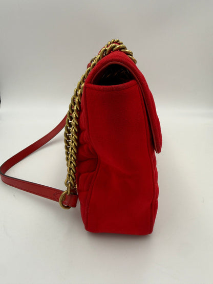 Gucci Bicolor Leather Handbag